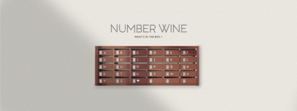 NUMBER WINE　ワイン　ポップアップ