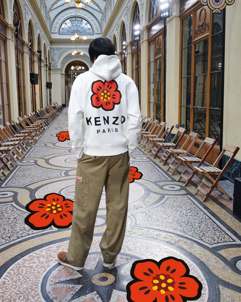 kenzo nigo HANA スウェット ネイビー | fitwellbathfitting.com