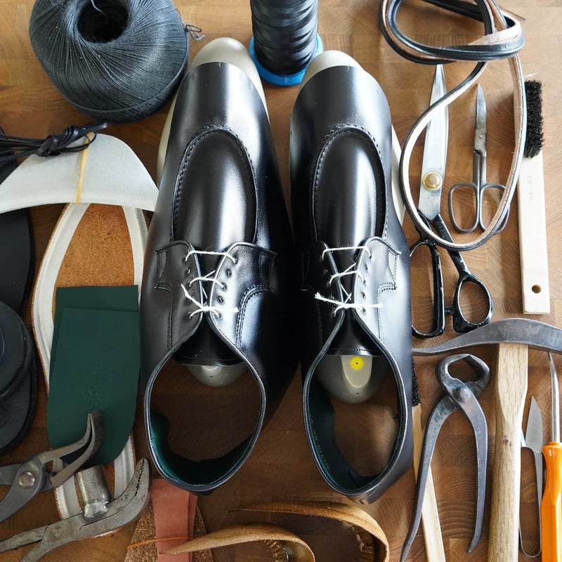 老舗革靴メーカー「東立製靴」の資材一式