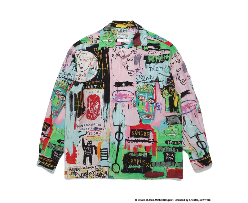 SALE】 バスキア MARIA WACKO アロハ XL BASQUIAT 長袖 シャツ ...