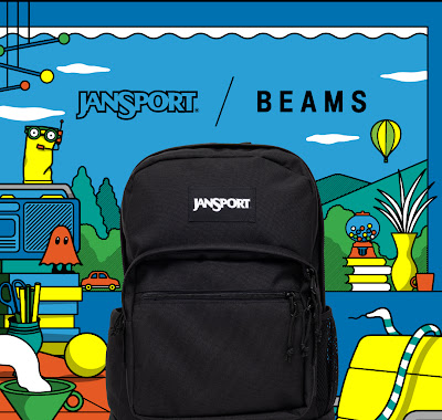 ビームスとジャンスポーツの別注バッグ「BEAMS SP Right Pack」