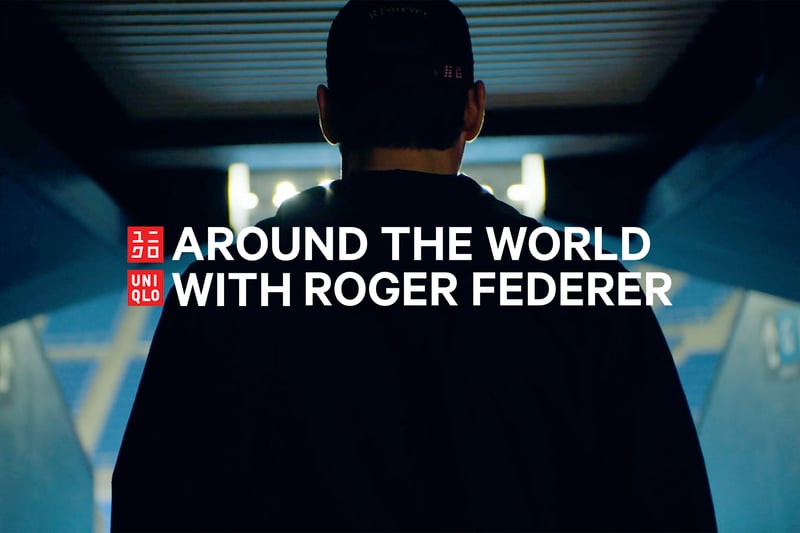 ユニクロとフェデラー選手による新たなプロジェクト「Around the World with Roger Federer」