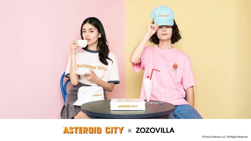 Asteroid City × weber Tshirt アステロイドシティ-