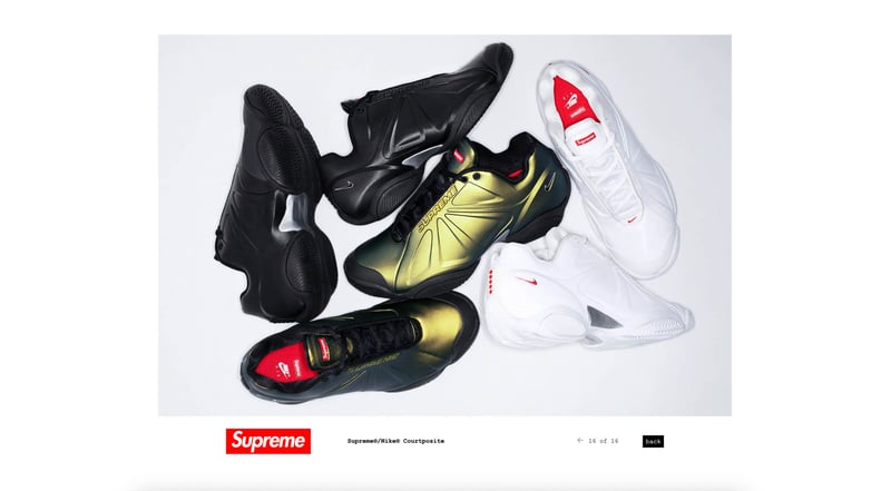 定番 新品シュプリーム supreme nike コラボ スニーカー 28cm 靴 - www ...