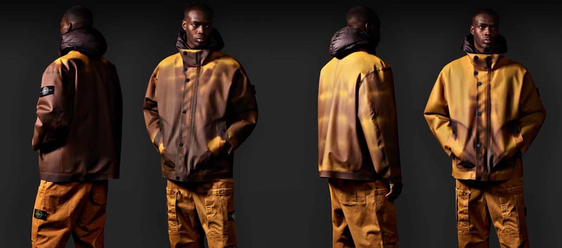 Stone IslandのPoly Strata Ice Jacket