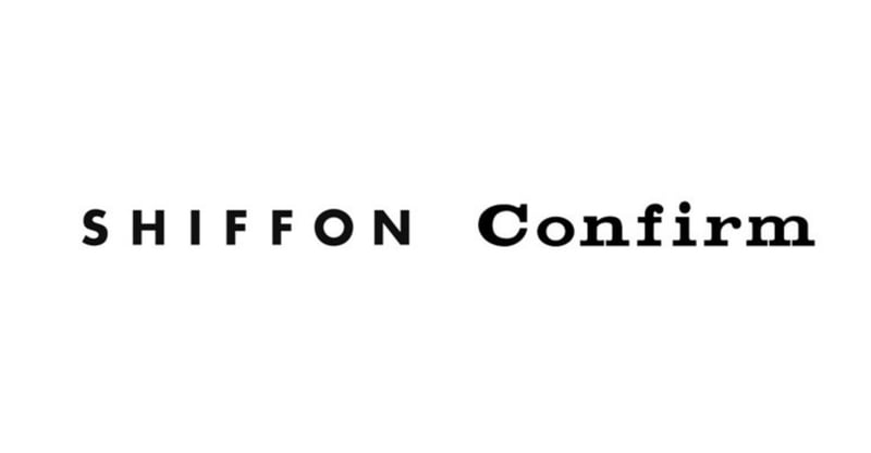 シフォンとコンファームのロゴ画像