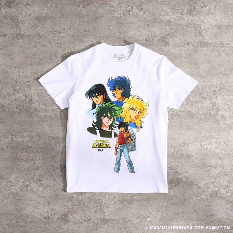 聖闘士星矢とBAITのコラボTシャツ