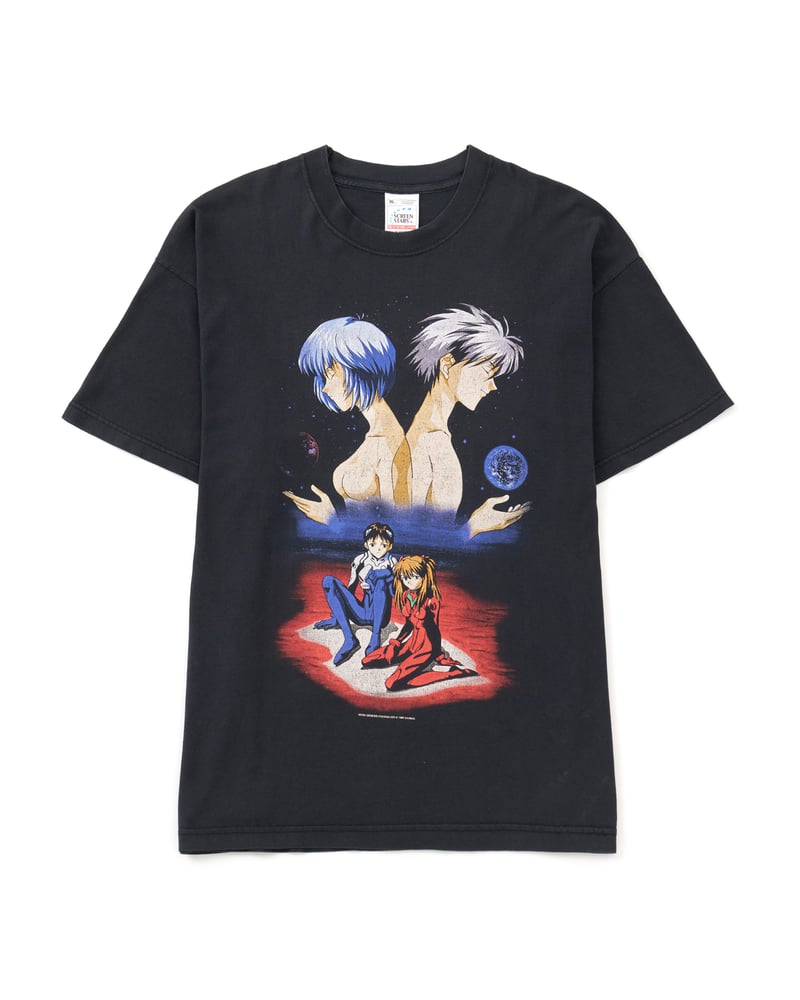 90s EVANGELION ANIME Tシャツ