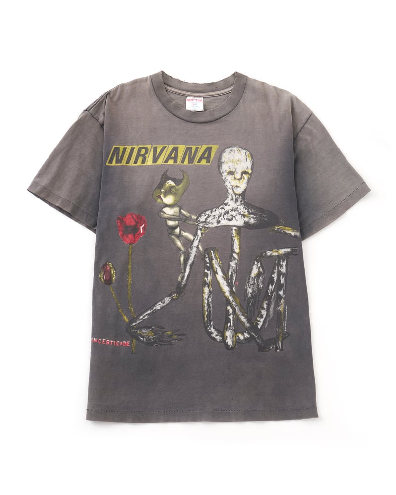 NIRVANA "INCESTICIDE Black" Tシャツ