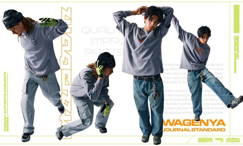 WAGENYA designed by JOURNAL STANDARD key visual