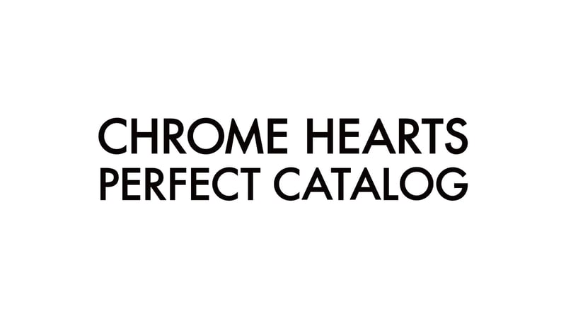 CHROME HEARTS PERFECT CATALOG　ロゴ