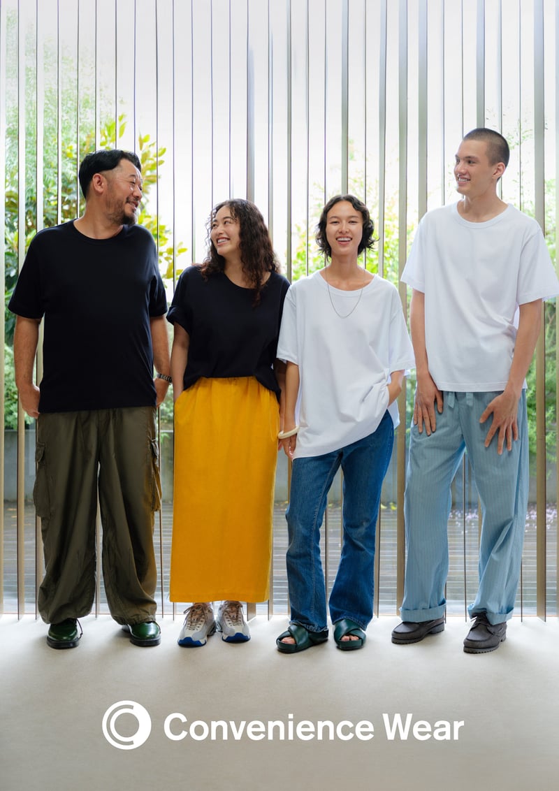 4人の着用カット