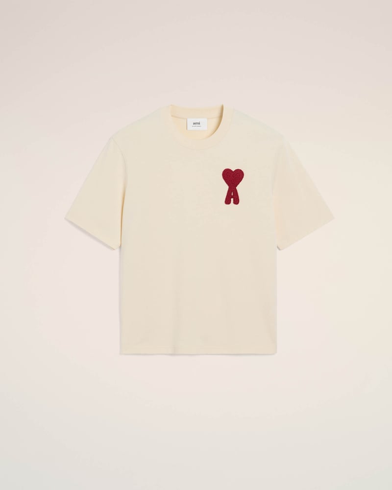 AMI DE COEUR ニットパッチ Tシャツの画像