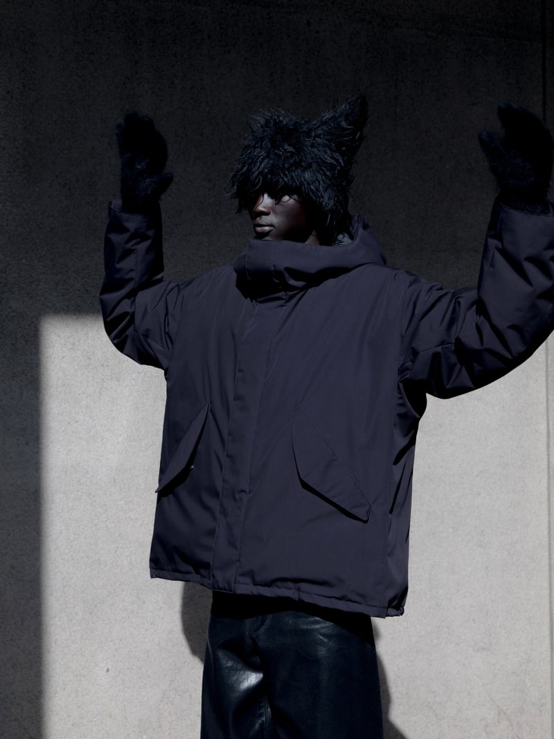 老舗日本メーカー「ザンター」とコラボしたラッド ミュージシャンのブランド初のダウン