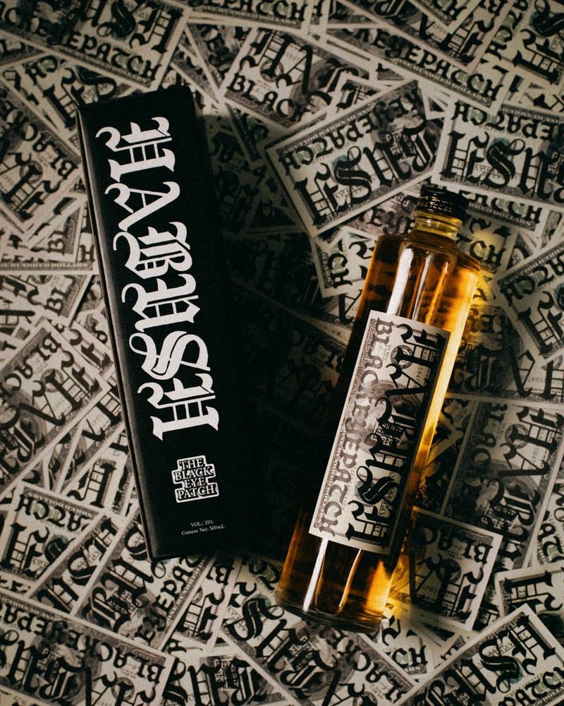 限定ボトルのハブ酒