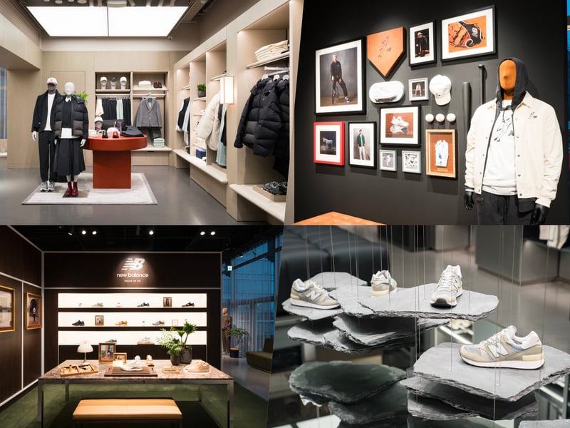 ニューバランス原宿の内部