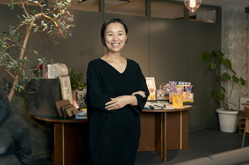 小泉絢子ほぼ日社長COOの画像