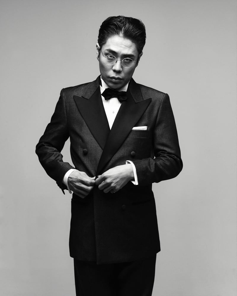 ZOZOVILLA限定「WOOL DENIM TUXEDO」look