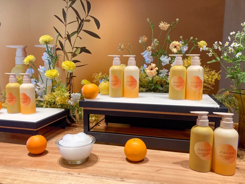 RAFRAのヘアケアライン