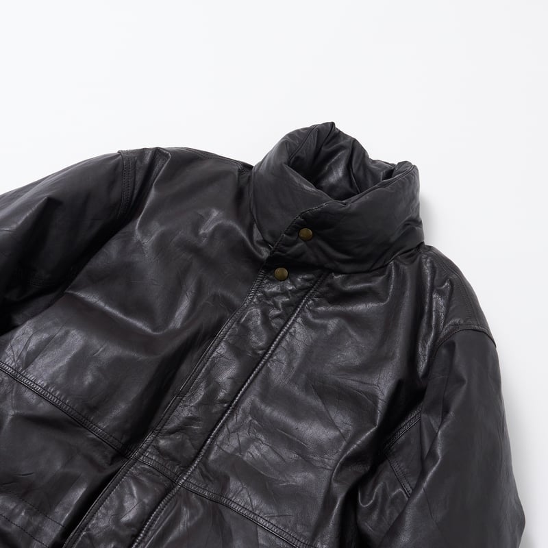 エディー バウアー レザーダウンジャケット