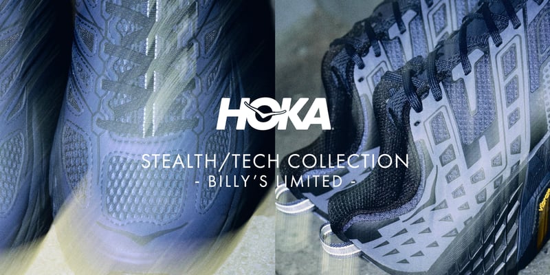 ホカの限定カラーのスニーカー「バーシティ ネイビー」が登場