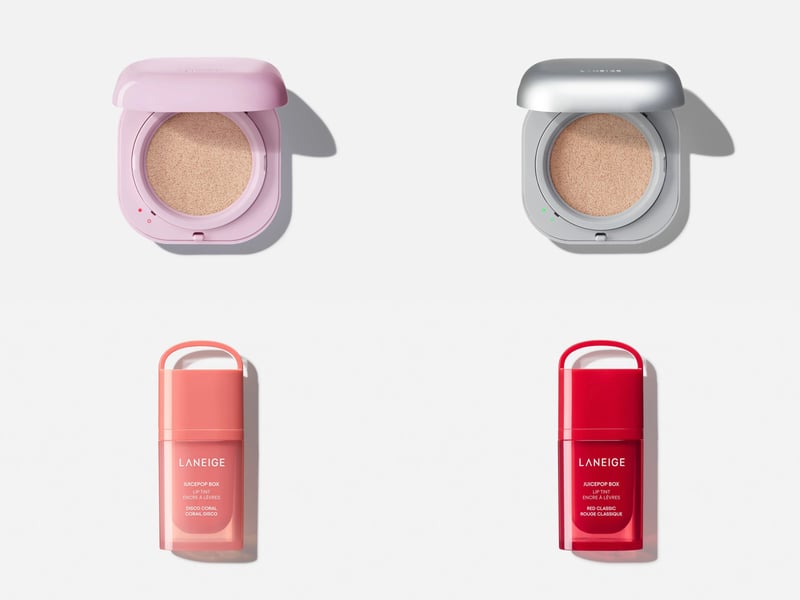 ラネージュ 2、3月の新作 ネオクッションとジュースポップボックスリップティントの画像