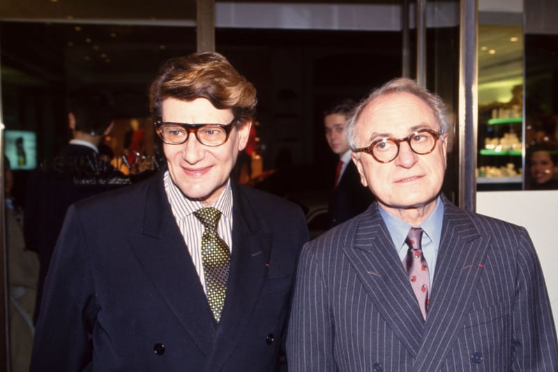 イヴ・サンローランのポートレート