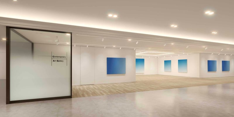ギャラリー内装
