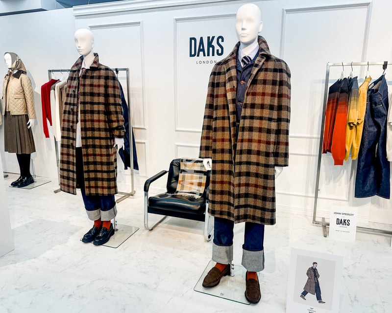 ダックス2026年秋冬コレクションの展示会