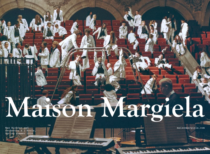 メゾン マルジェラの2026年春夏コレクションのキャンペーン