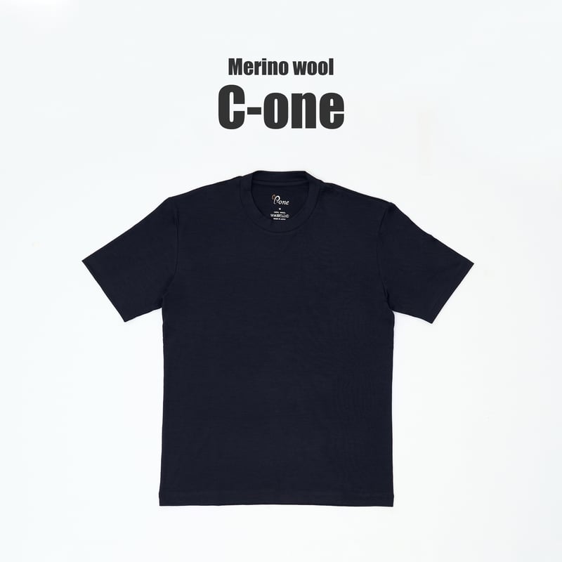シーワンのメリノウールTシャツ