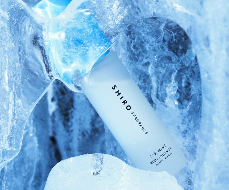 SHIRO限定アイスミントエクストラクールビジュアル画像