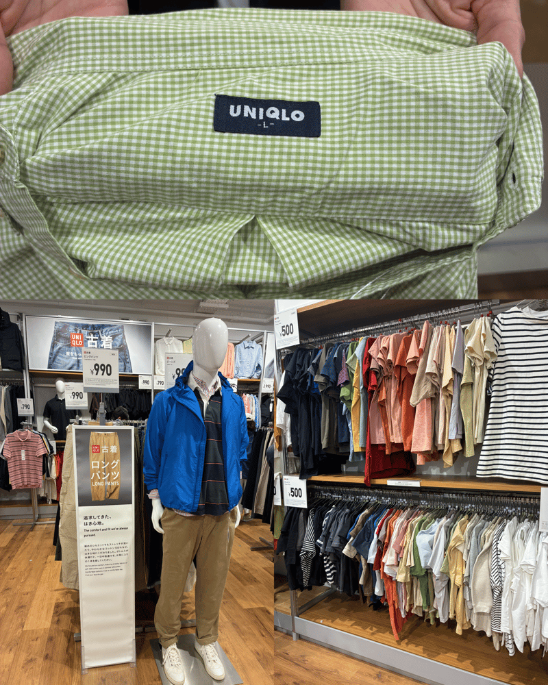 ユニクロの古着