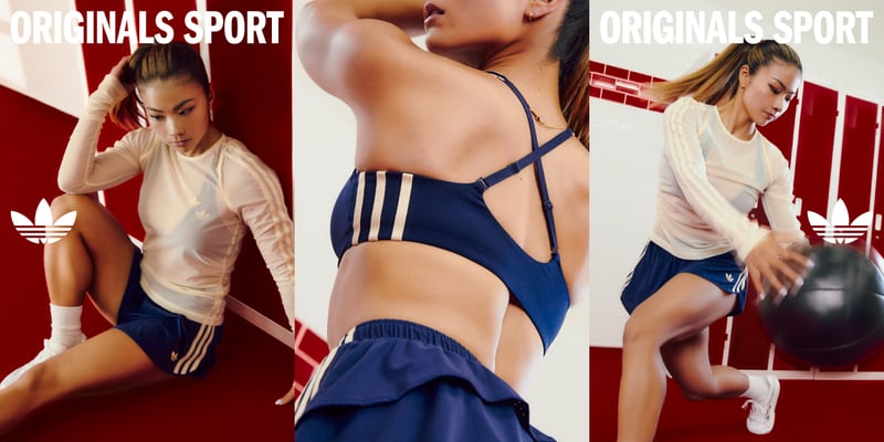 トレーニングウェアを着た女性