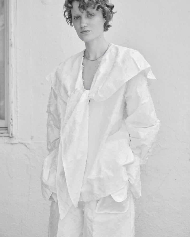 【新品】RYU KAGA Tiered shirts dress ブラック　38 新品】RYU KAGA Tiered shirts dress ブラック 38 RYU KAGA (リュウ