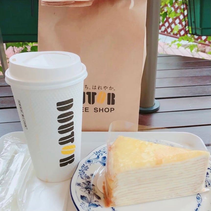 ドトールのミルクレープ