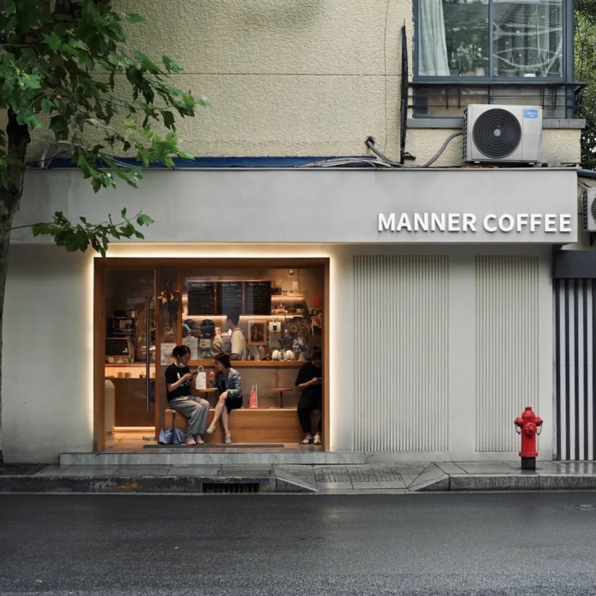 Manner Coffeeの外観