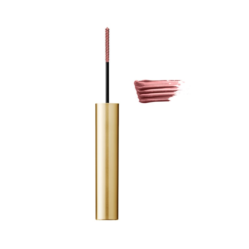 くすんだモーブピンクのカラーマスカラ