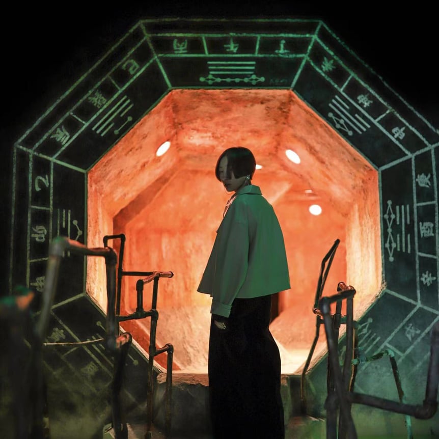 後ろ姿のシズカさん