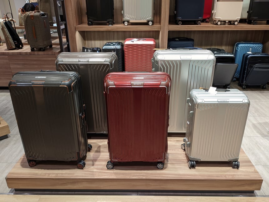 スーツケース売り場
