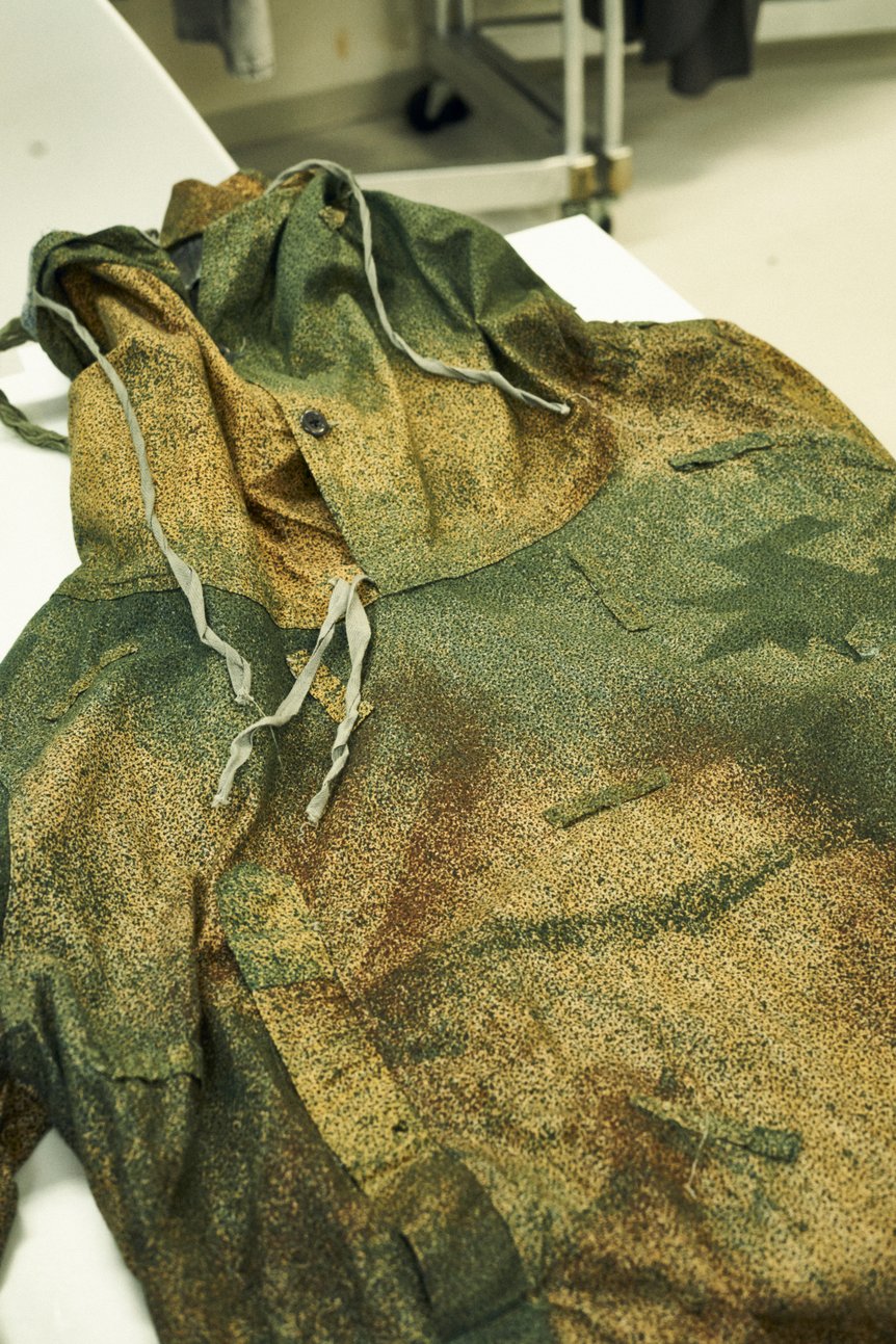 旧ユーゴスラビア軍の「マイクロダットカモ」平置き