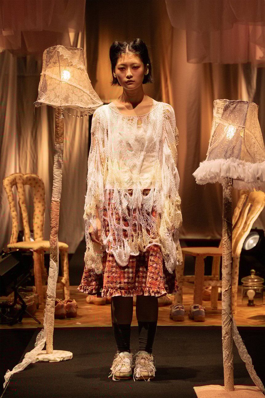 「yushokobayashi」2025年春夏コレクションのルック