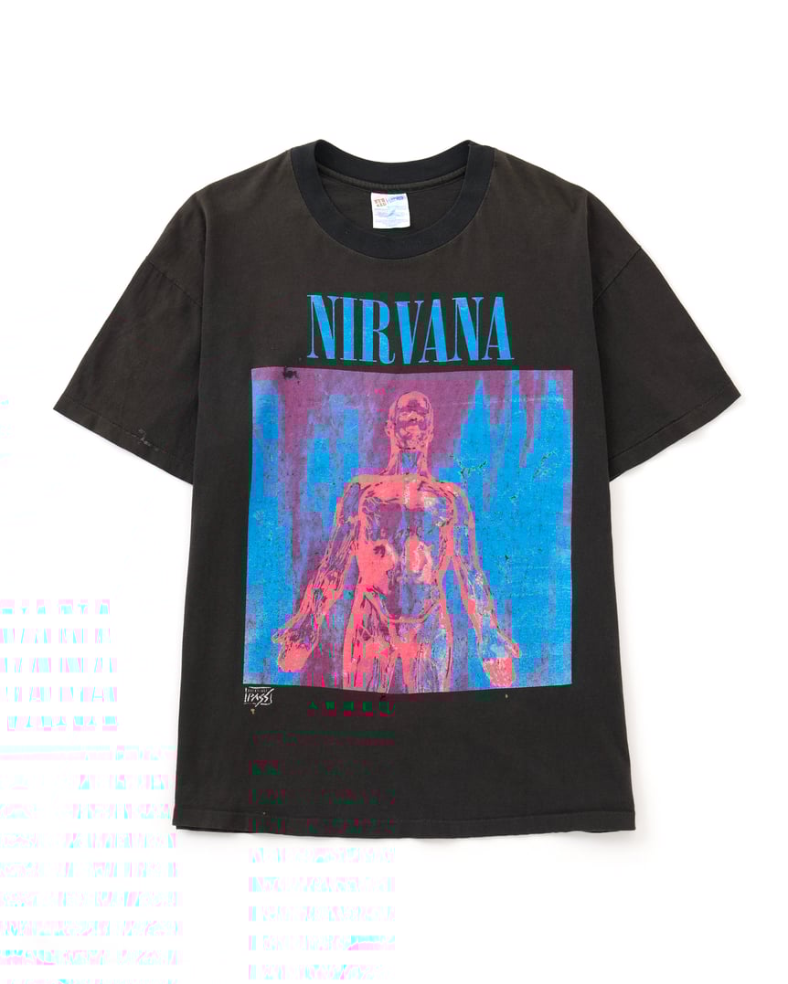 nirvana sliver バックステージパス Tシャツ