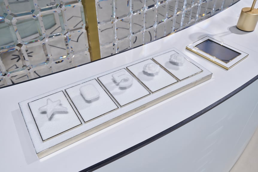 シャネルのジュエリーポップアップの様子