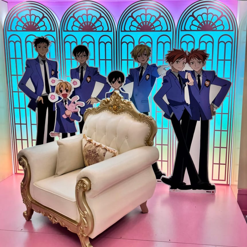 桜蘭高校ホスト部ポップアップ