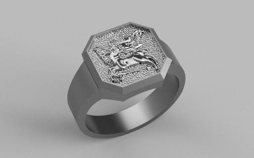 3Dプリンターで作成したsilver925のアクセサリー