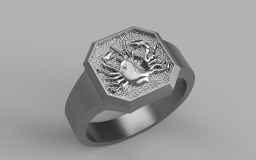 3Dプリンターで作成したsilver925のアクセサリー