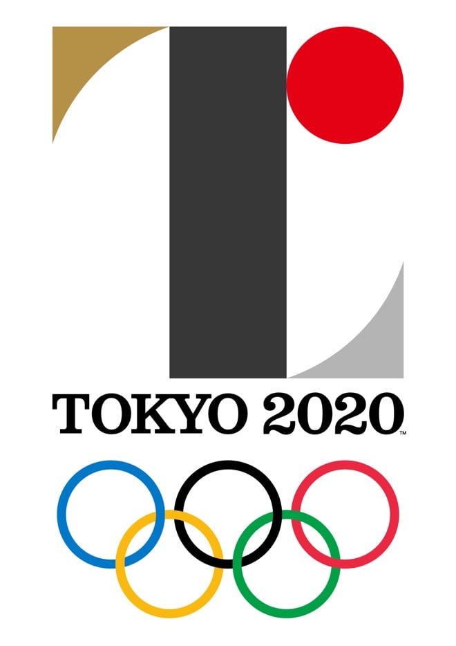 ★超希少1964年開催東京五輪エンブレム★ 五輪マークポスター同デザイン 美品 東京1964オリンピックロゴ、ポスター＆大会ルック