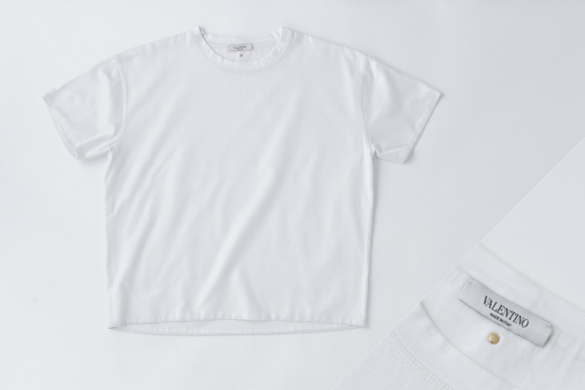 連休限定値下げ！tricot COMMEdesGARÇONS 半袖白シャツ Comme Des Garcons Comme Des Garcons | Polyester Tricot Shirt