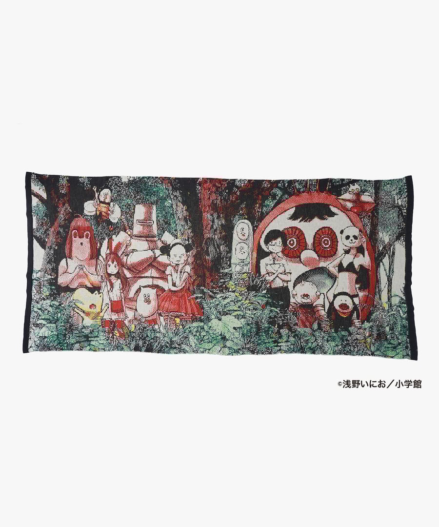 ザラ」バスキアのグラフィックアートをプリントしたデニム